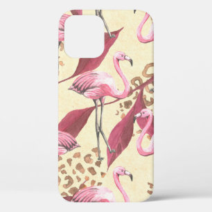 Case-Mate iPhone Case Motif tropical sans couture avec flamant rose, lea