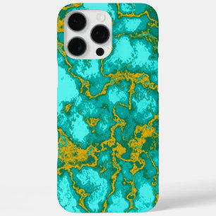 Coque iPhone 16 Pro Max Motif turquoise