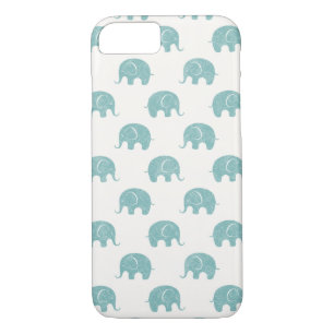 Case-Mate iPhone Case Motif Turquoise Cute Elephant