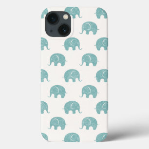 Case-Mate iPhone Case Motif Turquoise Cute Elephant