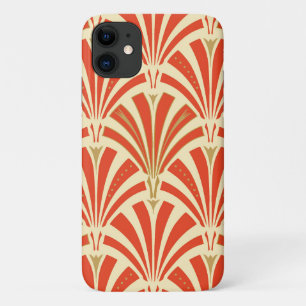 Etui iPhone Case-Mate Motif ventilateur Art déco - mandarin orange