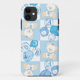 Coques Pour iPhone Motif vérifié d'ours de nounours