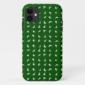 Coques Pour iPhone Motif vert 1 d'oiseau