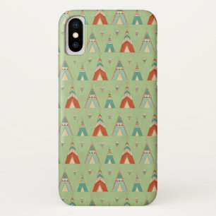 Case-Mate iPhone Case Motif vert de Teepee d'étape de Geo de sud-oues