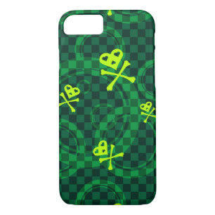 Etui iPhone Case-Mate Motif vert d'Emo avec des cercles