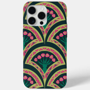 Coque Case-Mate iPhone motif vert en forme de coquillage