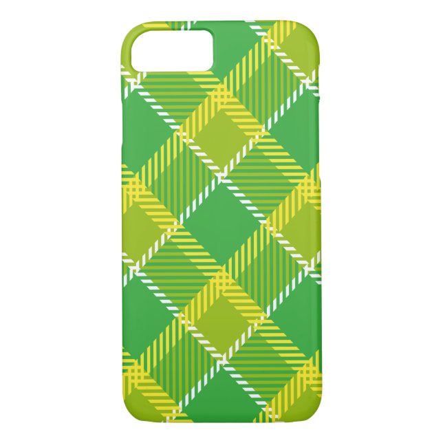 Coques Case-Mate iPhone Motif vert jaune (Dos)