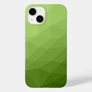 Coque Case-Mate iPhone Motif vert ombre géométrique