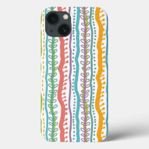 Coque Case-Mate iPhone Motif vertical des bandes Abstraites