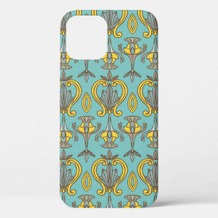 Case-Mate iPhone Case Motif vintage Art Nouveau sans faille. paroi vinta