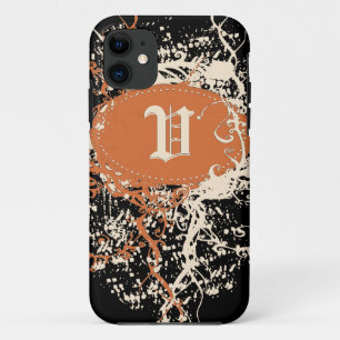 Coques Pour iPhone Motif vintage avec Monogram V