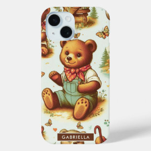 Coque Case-Mate iPhone Motif vintage Cute Teddy Bear