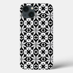 Case-Mate iPhone Case Motif vintage damassé chic noir blanc