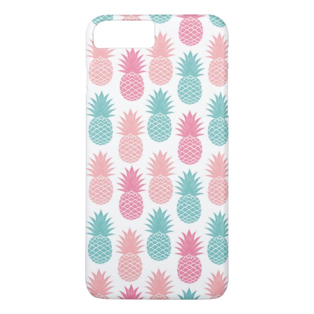 Coques Case-Mate iPhone Motif vintage d'ananas (Dos)