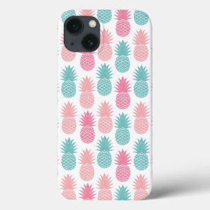 Etui iPhone 13 Motif vintage d'ananas