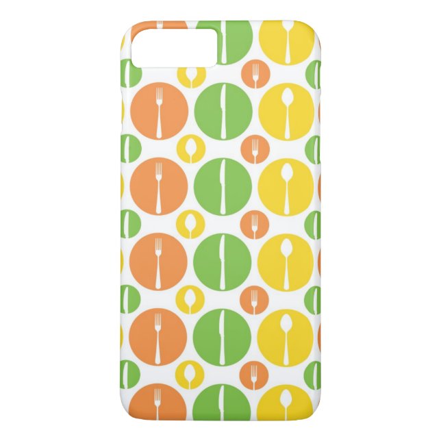 Coques Case-Mate iPhone Motif vintage de couverts (Dos)