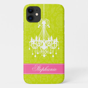 Coque Case-Mate Pour iPhone Motif vintage de lustre et de damassé