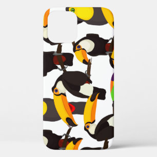 Case-Mate iPhone Case Motif Vintage des oiseaux tropicaux du Toucan