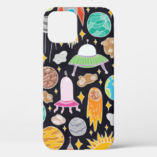 Case-Mate iPhone Case Motif vintage dessiné à la main sans soudure avec 