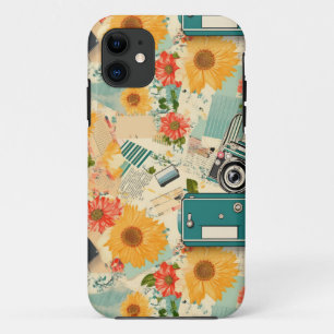 Case-Mate iPhone Case Motif vintage Floral & Caméra (8)