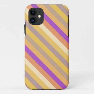 Coque iPhone 11 motif vintage rayures de bonbons