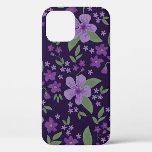 Case-Mate iPhone Case Motif vintage sans couture. merveilleux lilas et p