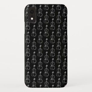 Case-Mate iPhone Case Motif violon - noir et blanc