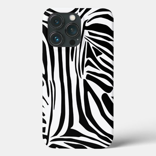 Coques Case-Mate iPhone Motif zèbre (Verso)