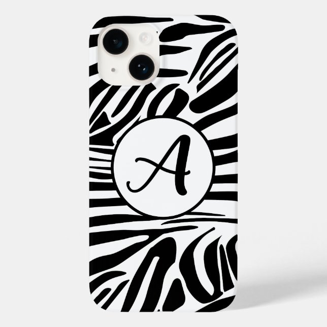 Coques Case-Mate iPhone Motif Zèbre (Verso)