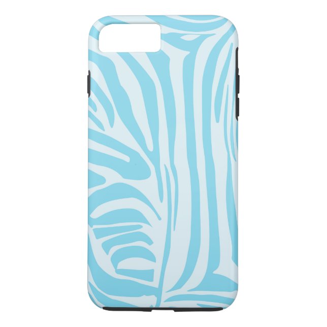 Coques Case-Mate iPhone Motif Zèbre Bleu (Dos)