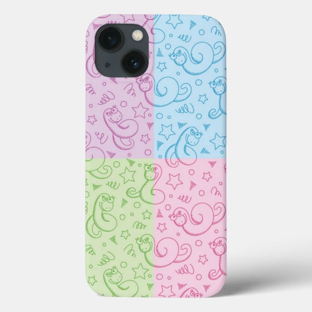 Coques Case-Mate iPhone motifs avec des serpents (Verso)