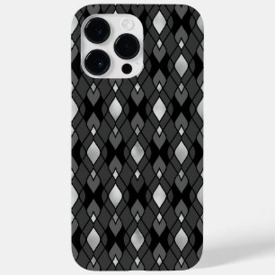 COQUE Case-Mate iPhone MOTIFS DE DIAMONDE EN ARGENT NOIR