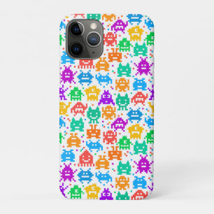 Case-Mate iPhone Case Motifs de monstres pixelisés colorés mignons