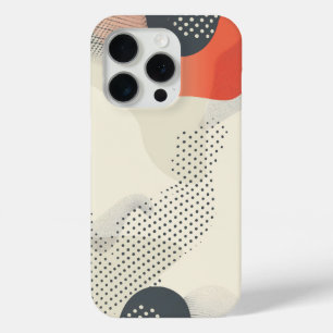 Coque Case-Mate iPhone Motifs de points avec formes courbes