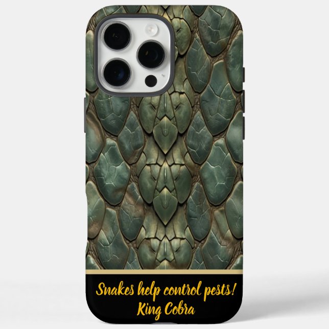 Coques Case-Mate iPhone Motifs de serpent vibrants et complexes (Verso)