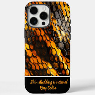 Coque iPhone 16 Pro Max Motifs de serpent vibreux et astucieux