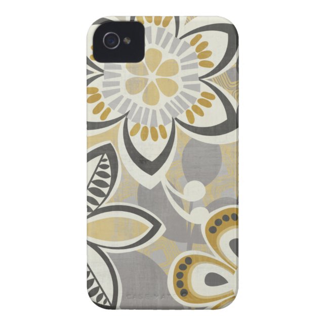 Coques Case-Mate iPhone Motifs floraux contemporains (Dos)