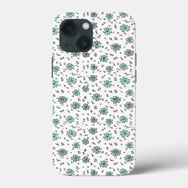 Coques Case-Mate iPhone Motifs floraux mignons Coque-Mate Tough Apple iPho (Verso)