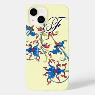 Coque Pour iPhone 14 MOTIFS FLORENTINS ANCIENS MONOGRAM, Crème