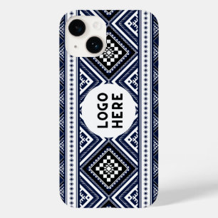 Coque Case-Mate iPhone Motifs géométriques ethniques abstraits noirs avec