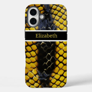 Coque Pour iPhone 16 Plus Motifs véreux d'un serpent venimeux