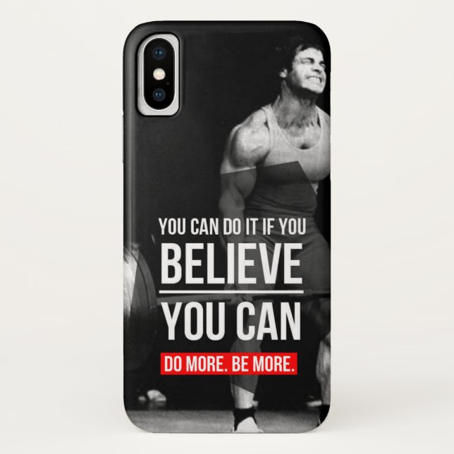 Coques Case-Mate iPhone Motivation de l'entraînement (Dos)