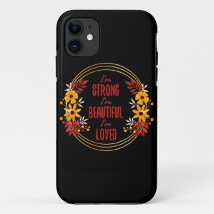 Case-Mate iPhone Case Motivation gracieuse mots pour le succès