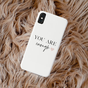 Case-Mate iPhone Case Motivation Positive Vous Êtes Suffisamment Cité