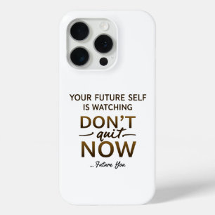 Coque Case-Mate iPhone Motivational Phone Case - Ne quittez pas maintenan