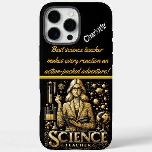 Coque iPhone 16 Pro Max Motiver un professeur de sciences en laboratoire