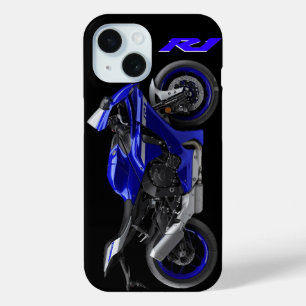 Coque Case-Mate iPhone Moto Blue R1 Sportsbike