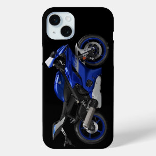 Coque Case-Mate iPhone Moto Blue Yamaha Yzf-R6