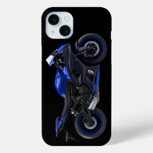 Coque Case-Mate iPhone Moto Blue Yamaha Yzf-R7