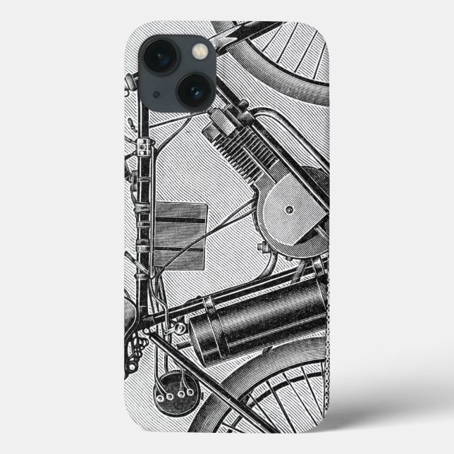 Coques Case-Mate iPhone Moto de Bouilly, 1895 (Verso)